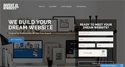 Desktop Screenshot of inventmywebsite.com
